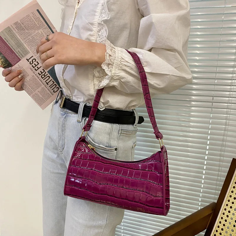 Retro Casual Women Leather Shoulder Bags