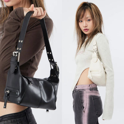 Retro style Women's Soft PU Leather Shoulder Bag