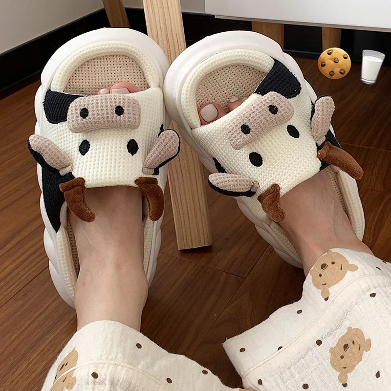 Animals Slippers Platform Shoes Thick Sole