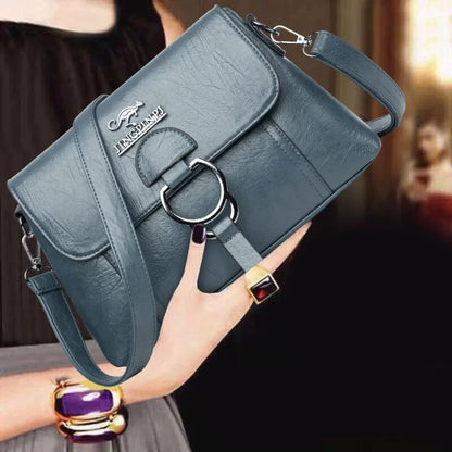 Soft Leather Texture Women's Crossbody Bag Simple Small Square Fashion Handbag
