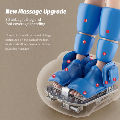 Electric Foot Massage Machine Kneading Roller