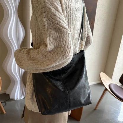 Soft Pu Leather Women's Vintage Shoulder Bag